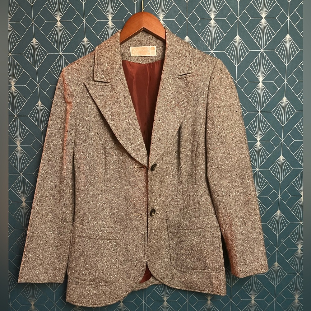 Women’s wool Pendleton blazer